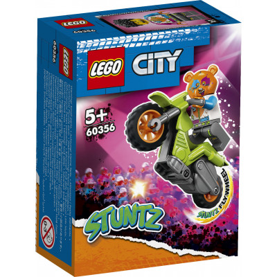 LEGO City – Medveď a kaskadérska motorka